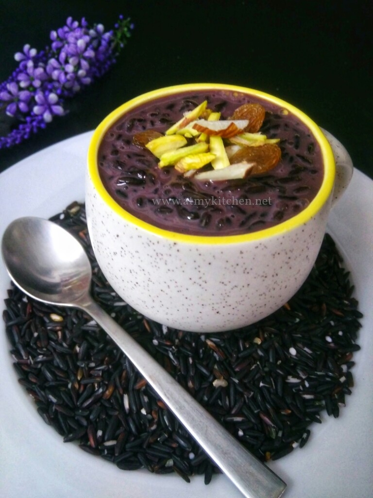 Chakhao Kheer is a delicious kheer. It has a pleasing shade of purple and is prepared using milk, black sticky rice, and cardamom powder. It’s typically fancy with dried fruits like raisins,cashews or different nuts. It is usually prepared on special occasions like festivals and weddings.