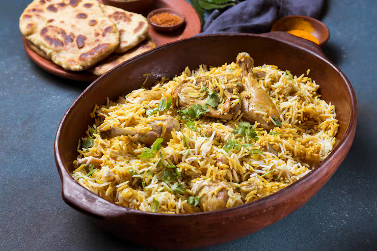 Indian Food Recipe : Chicken Biryani