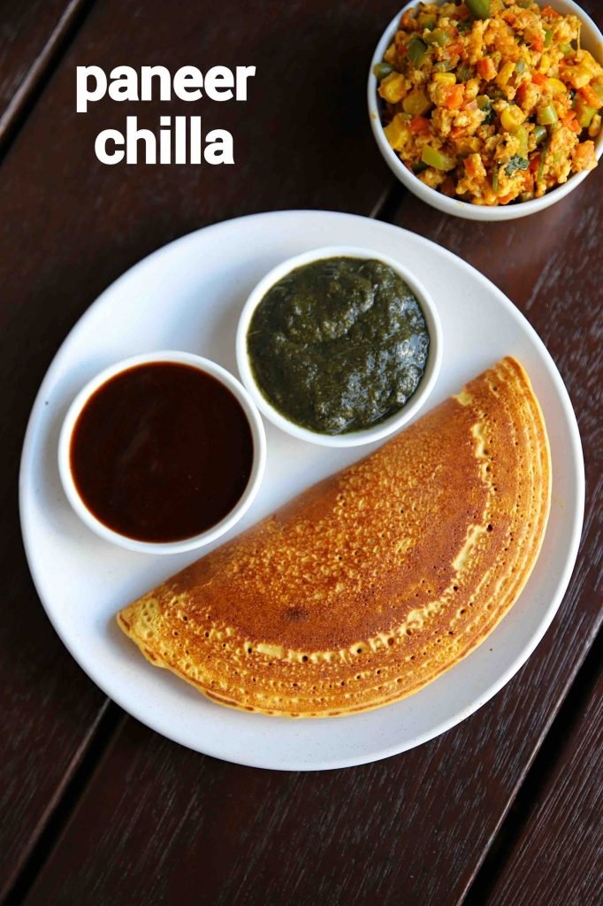 Chilla is also known as Chhattisgarhi dosa.It is made up of rice flour and Urad dal. An official dish of morning or evening served with different types of chutney with no filling inside the chilla.